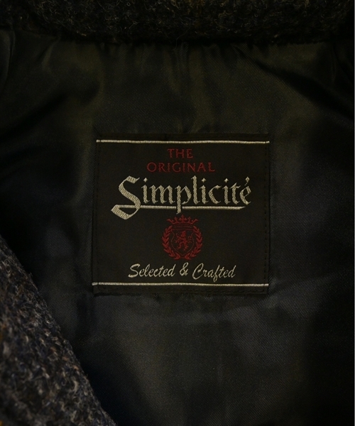 Simplicite ダウンジャケット/ダウンベスト レディース シンプルシテ 中古　古着_画像3