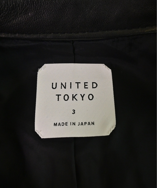 UNITED TOKYO ライダース メンズ ユナイテッドトウキョウ 中古　古着_画像3