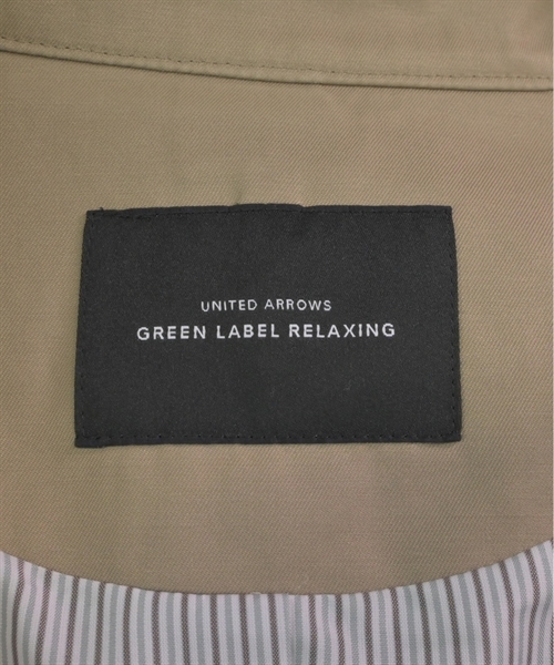 green label relaxing トレンチコート レディース グリーンレーベルリラクシング 中古　古着_画像3