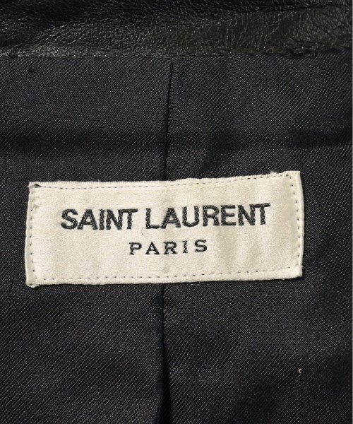 Saint Laurent Paris ライダース メンズ サンローラン　パリ 中古　古着_画像3