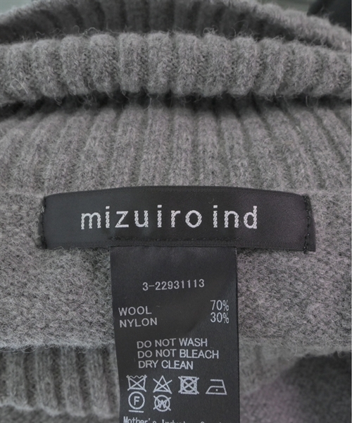 mizuiro ind ニット・セーター レディース ミズイロインド 中古　古着_画像3