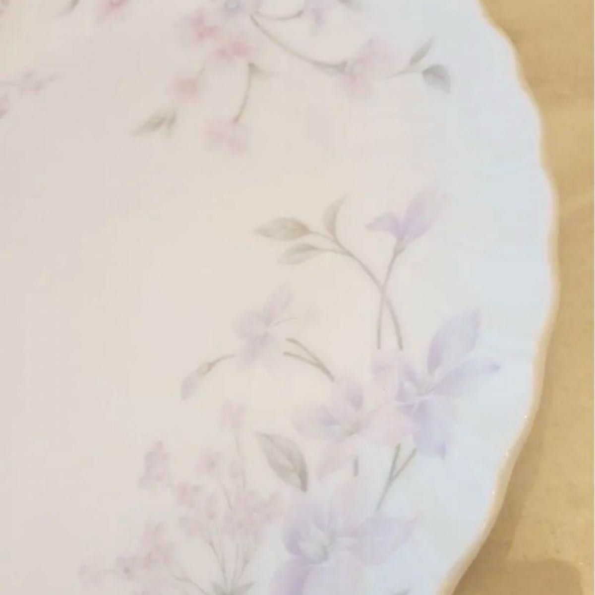 NARUMI ナルミ BONECHINA セオドア 大皿 プレート 花柄