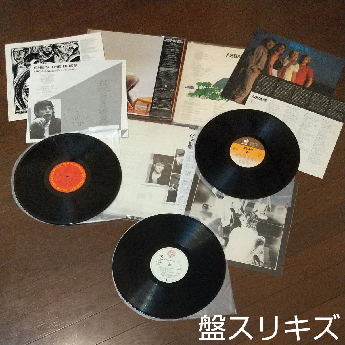 洋楽ROCK・POPS日本盤帯付LPレコード10枚セットまとめ売り