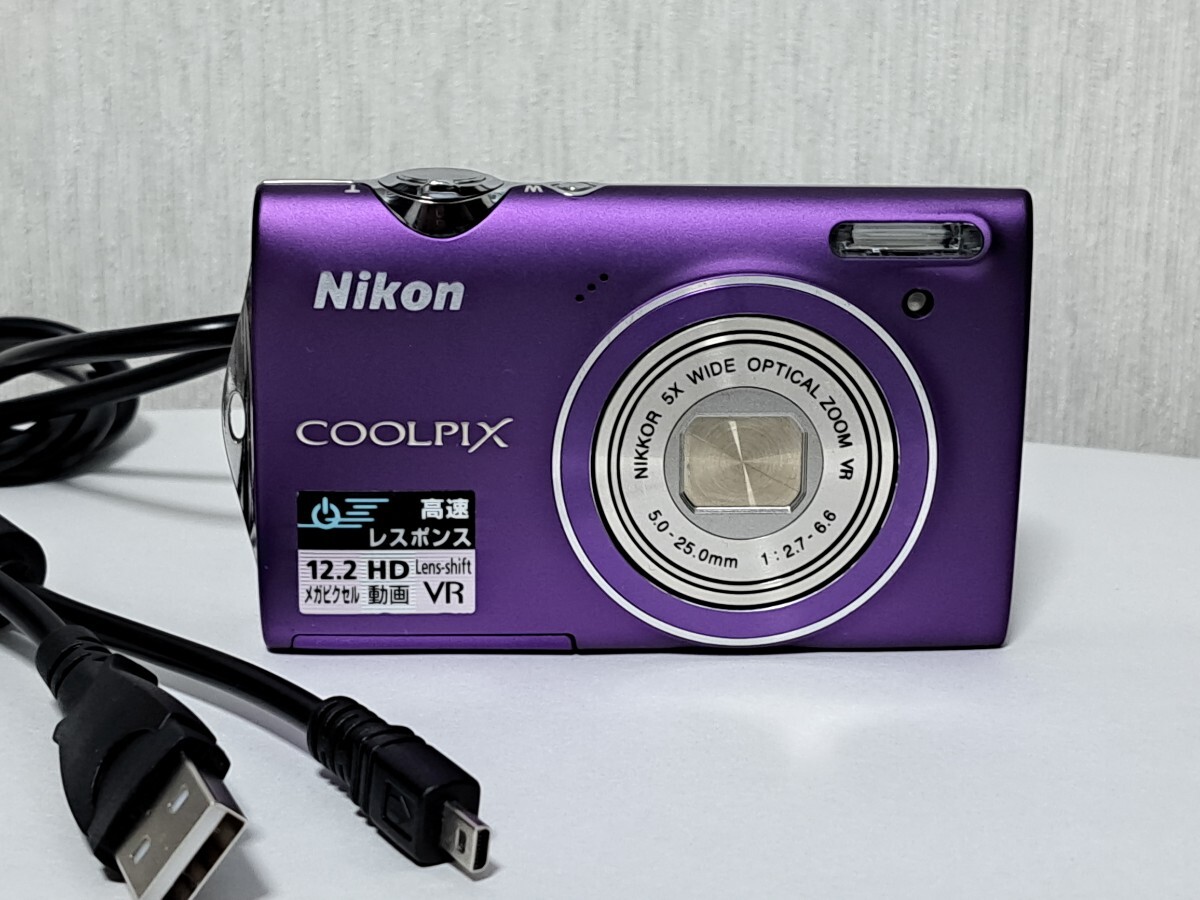 Nikon COOLPIX 5100s パープルの画像1