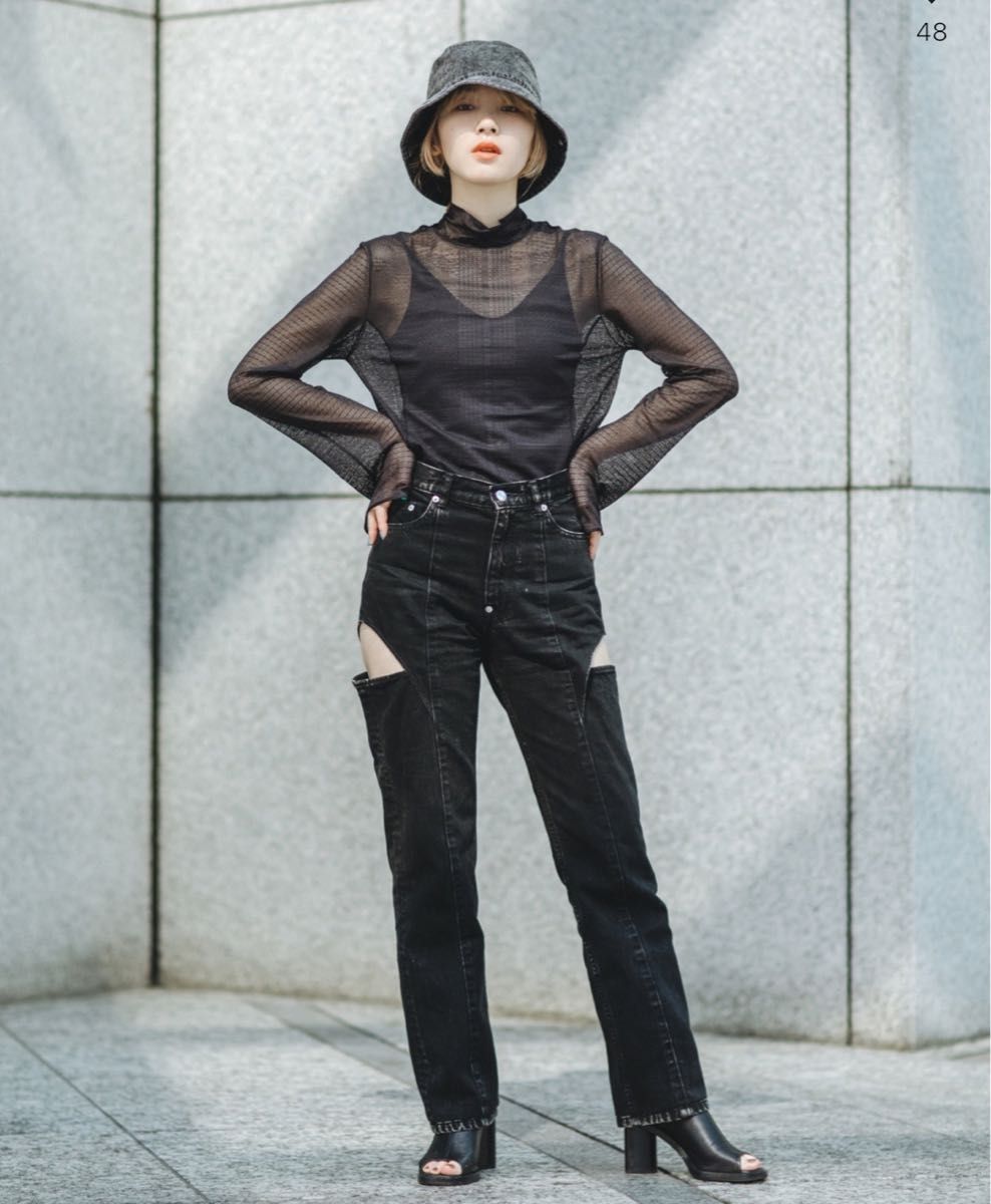 新品 UNIQLO ユニクロ Mame Kurogouchi マメクロゴウチ メッシュ 新品 UNIQLO ユニクロ Mame Kurogouchi マメクロゴウチ メッシュ