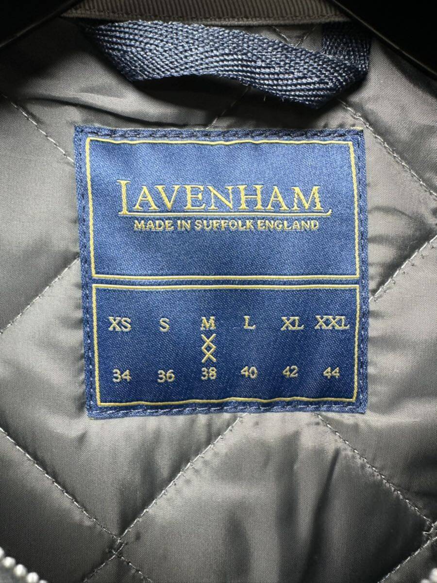 レショップ別注ラベンハム　ジャーキンベスト　キルティングベスト　38 LAVENHAM_画像2