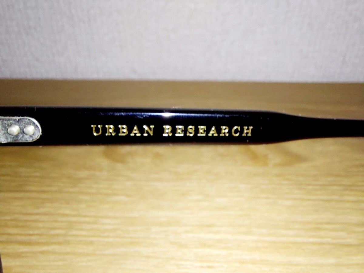 金子眼鏡×URBAN RESEARCHサングラス ブラックの画像8