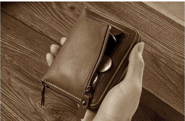 ミニ財布 短財布 財布 メンズ レディース パスケース付き ポケット多数 機能性◎ サコッシュに最適 7992289 ブラック 新品 1円 スタートの画像5