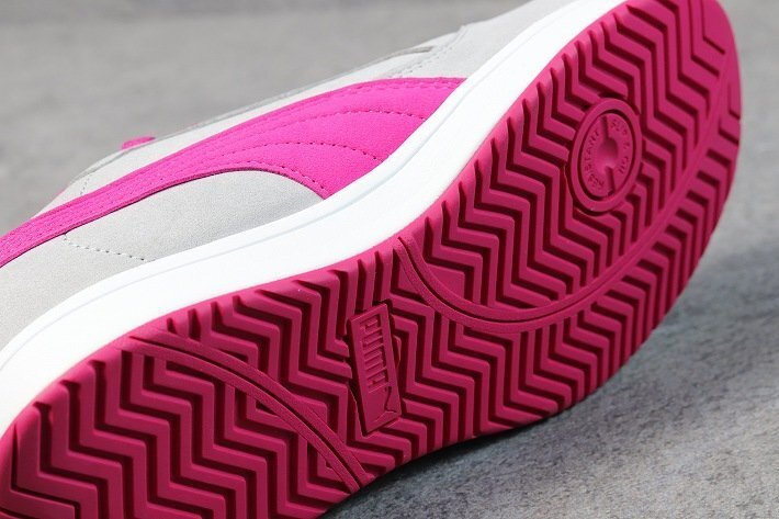 PUMA プーマ 安全靴 メンズ エアツイスト スニーカー セーフティーシューズ 靴 ブランド 64.221.0 グレー＆ピンク ロー 26.0cm / 新品の画像7