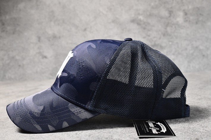  большой размер колпак сетчатая кепка шляпа мужской бейсболка камуфляж камуфляж вышивка 7987401 темно-синий автомобиль -do утка новый товар 1 иен старт 