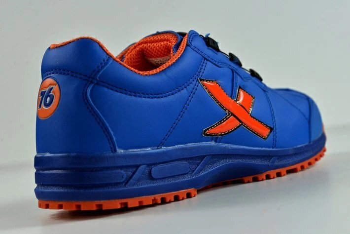  safety shoes men's brand 76Lubricantsnanarok sneakers safety shoes shoes men's blue 3039 blue 25.0cm / new goods 