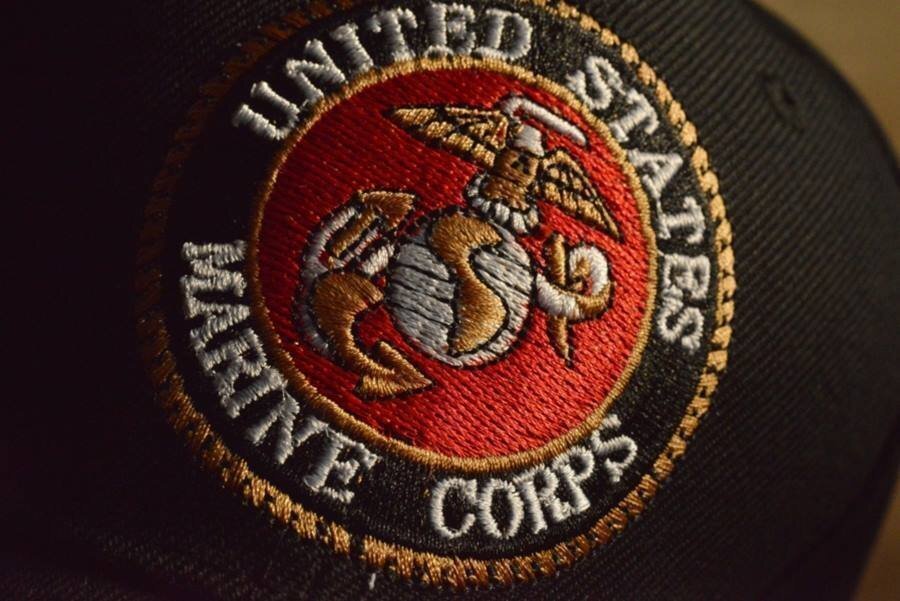 United States Marine Corps キャップ 帽子 メンズ 7998818 9009978 J-4 BLACK ブラック 新品 1円 スタート_画像2