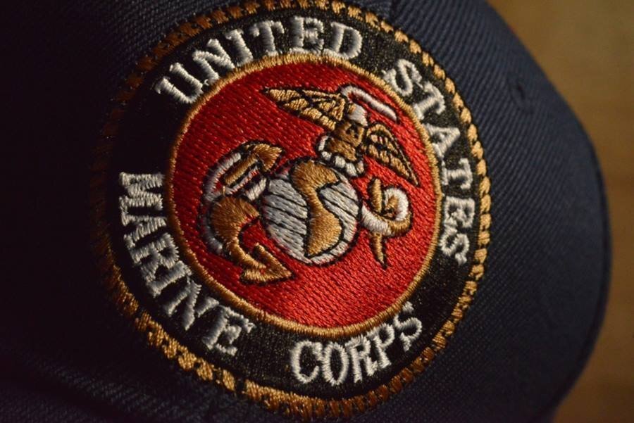 United States Marine Corps キャップ 帽子 メンズ 7998818 9009978 S-4 NAVY ネイビー 新品 1円 スタートの画像2