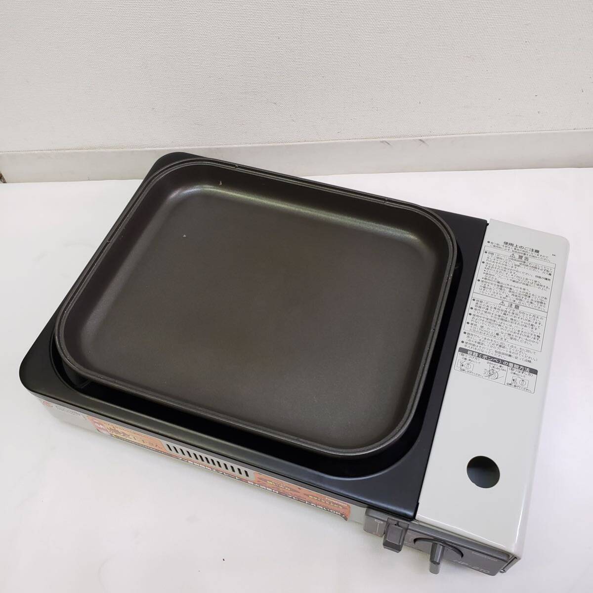 【動作確認済み】 送料格安 Iwatani HP-210 イワタニ 焼き上手さん カセットホットプレート BBQ キャンプ 焼肉 蓋付き_画像3