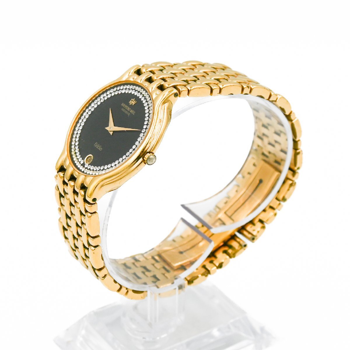 1円 稼働 RAYMOND WEIL レイモンドウィル 4802 Fidelio ゴールド 1円 稼働 RAYMOND WEIL レイモンドウィル 4802 Fidelio ゴールド