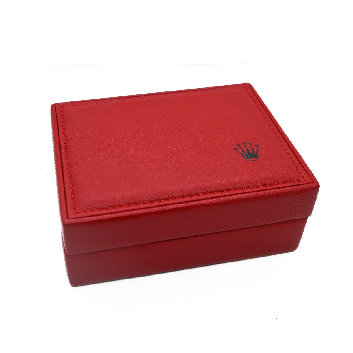 1円 ROLEX CASE ロレックスケース 時計用 空箱 S BOX 内箱 14.00.01 赤 レッド 付属品 ウォッチケース ヴィンテージ 272520240409_画像1