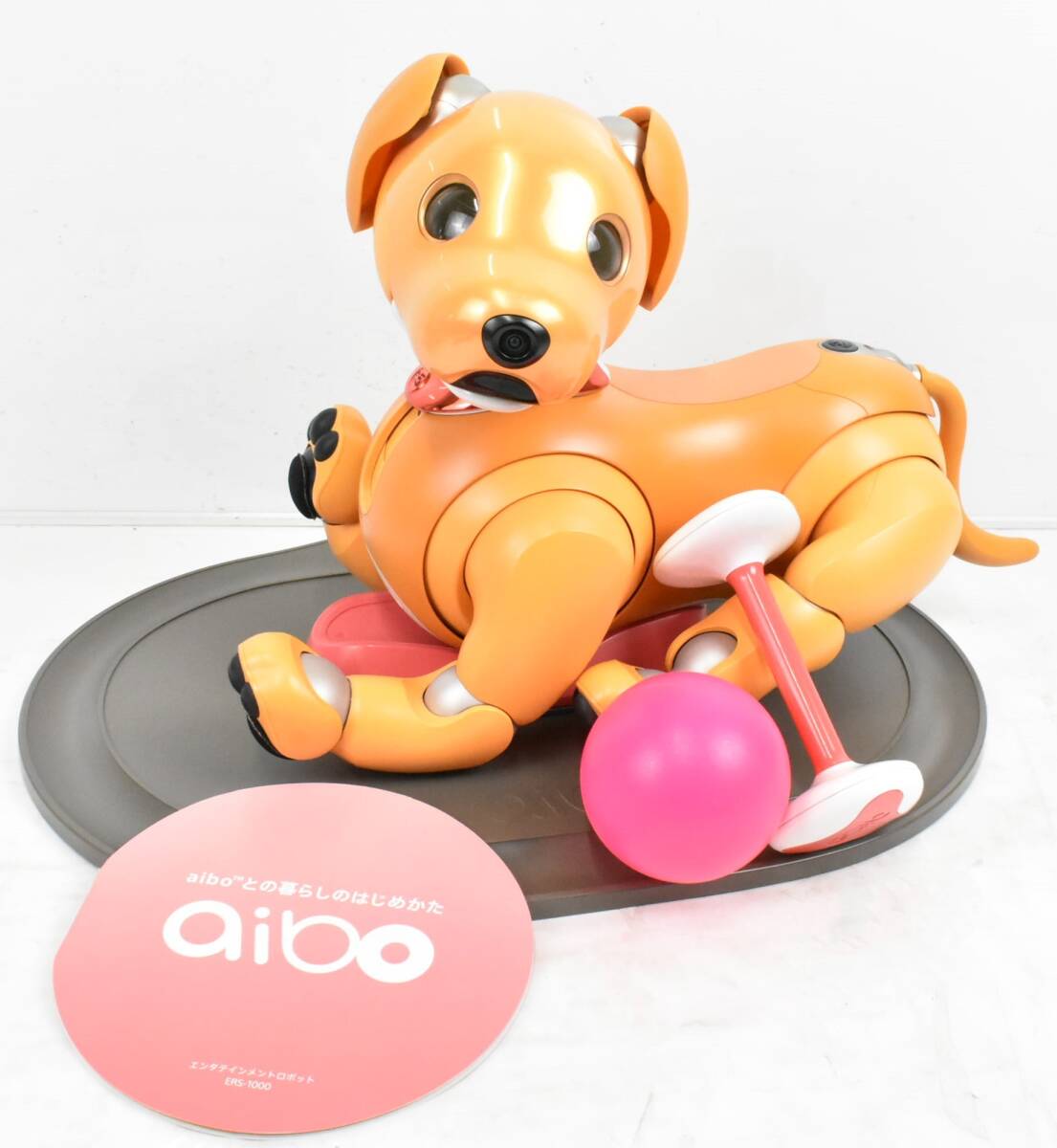ソニー SONY アイボ ERS-1000 キャラメルエディション 限定モデル アイボーン AIBO 犬型 ロボット ペット ITM3ROH4X2IO-YR-J110-byebyeの画像1