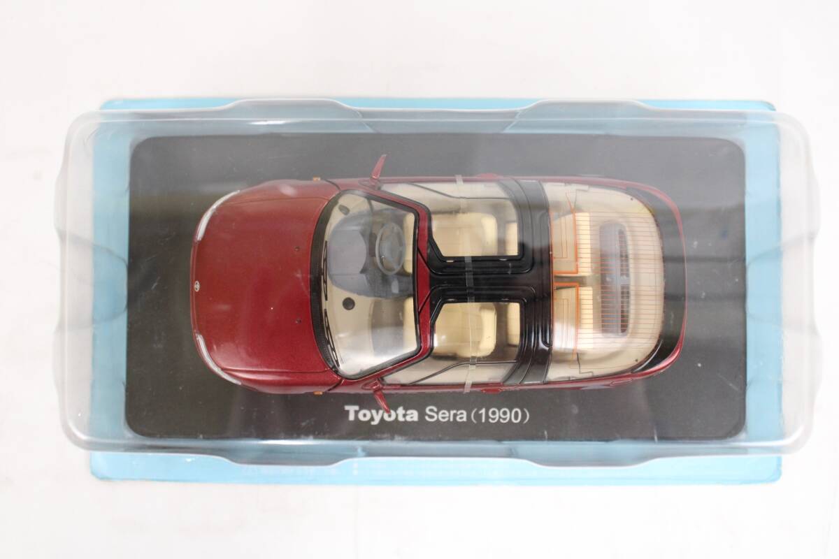 未開封 アシェット 国産名車コレクション1/24 Toyota Sera (1990) vol.130 ミニカー ホビー ノレブ ITS1IAAXCYLC-YR-J04-byebyeの画像6