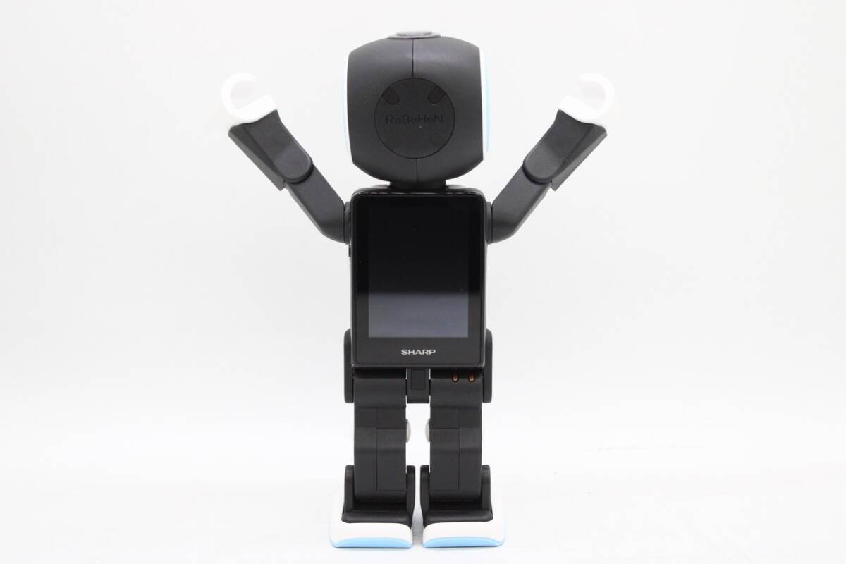 【24年購入品】シャープ ロボホン SR-06M-A ブルー 美品 モバイル型 ロボット ホビー SHARP RoBoHon ITI92FZL24T2-YR-Z50-byebyeの画像4