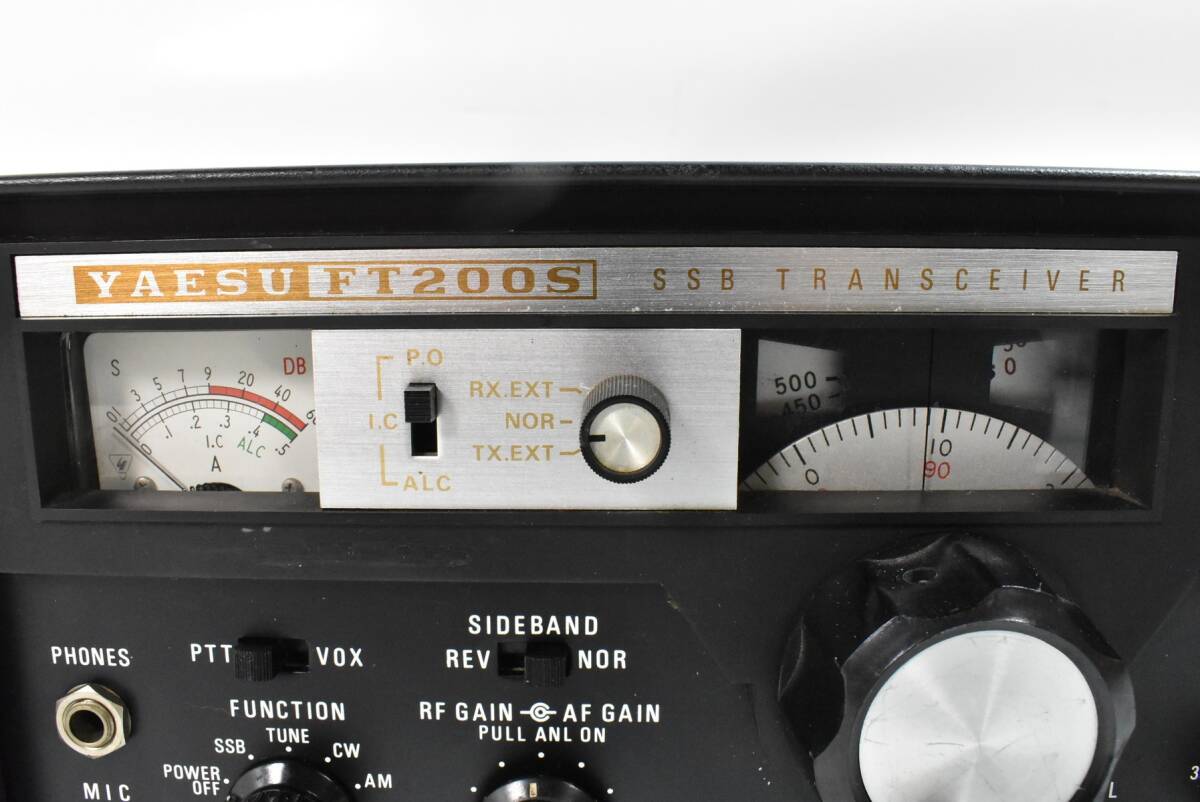 現状品 ヤエス 無線機 FT-200S YAESU トランシーバー アマチュア無線 IT0K9UY42FDS-YR-A01-byebyeの画像3