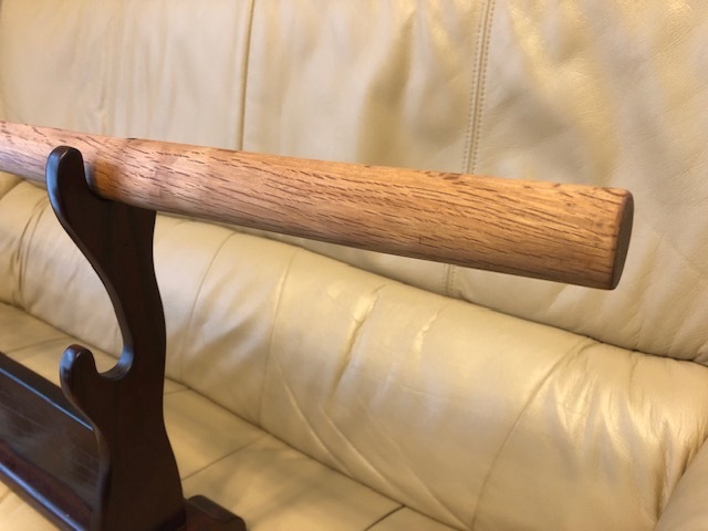 鉄刀木(ミャンマー産) 木刀 木剣 全長約103cm 重量約898g 杢目 鉄刀木(ミャンマー産) 木刀 木剣 全長約103cm 重量約898g 杢目