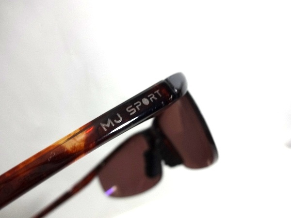 X4D005■本物■ マウイジム MAUI 日本製 100%UVカット 偏光レンズ ブラウンデミ スポーツ サングラス メガネ 眼鏡 メガネフレームの画像9