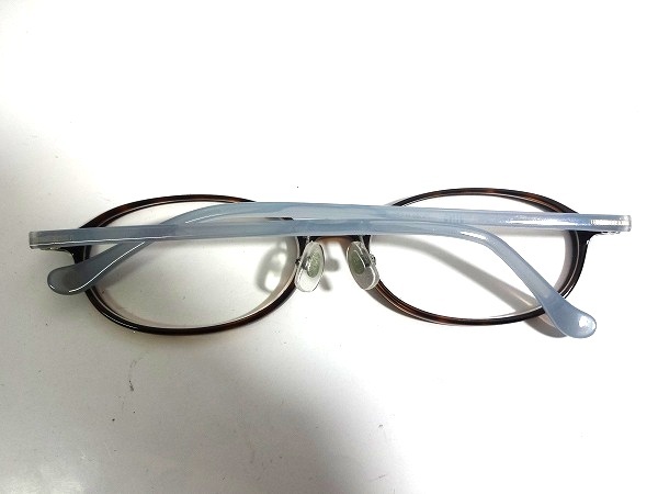 X4D054■美品■ ジンズ JINS ドラえもんモデル -Slim Airframe- LRF-20S-003AA ブラウン&ライトブルー ブルーライトカット メガネ 眼鏡の画像9