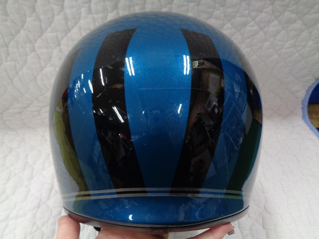 Lサイズ★SHOEI ショウエイ Glamster RESURRECTION リザレクション フルフェイスヘルメット TC-2 (BLUE/BLACK)★2021年製造_画像5