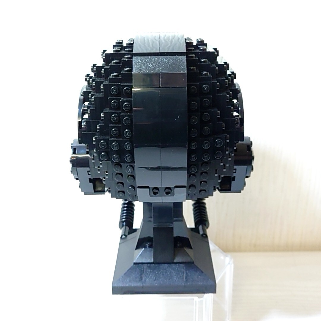 ルル36【80】1円～ LEGO レゴ STAR WARS スター・ウォーズ 75274 タイ・ファイター パイロットのヘルメット 完成品の画像3