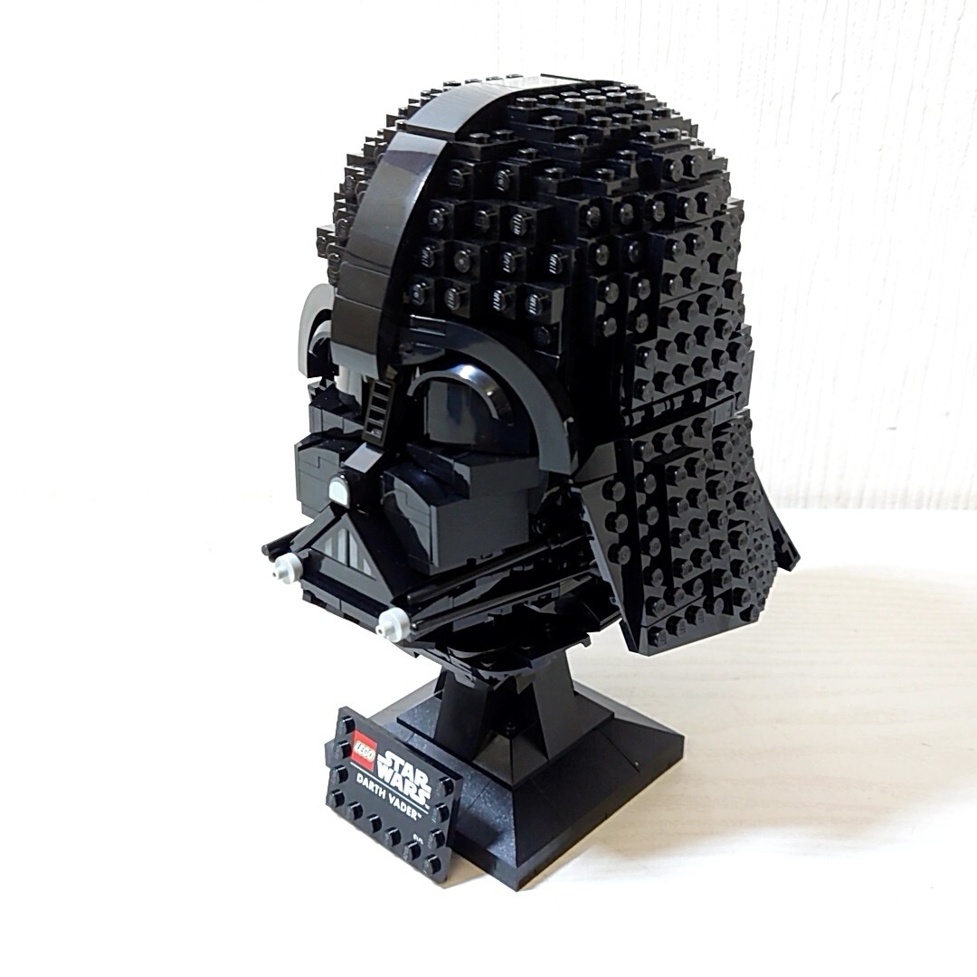 ア321【80】1円～ レゴ LEGO 75304 スター・ウォーズ ダース・ベイダー ヘルメット 完成品の画像3