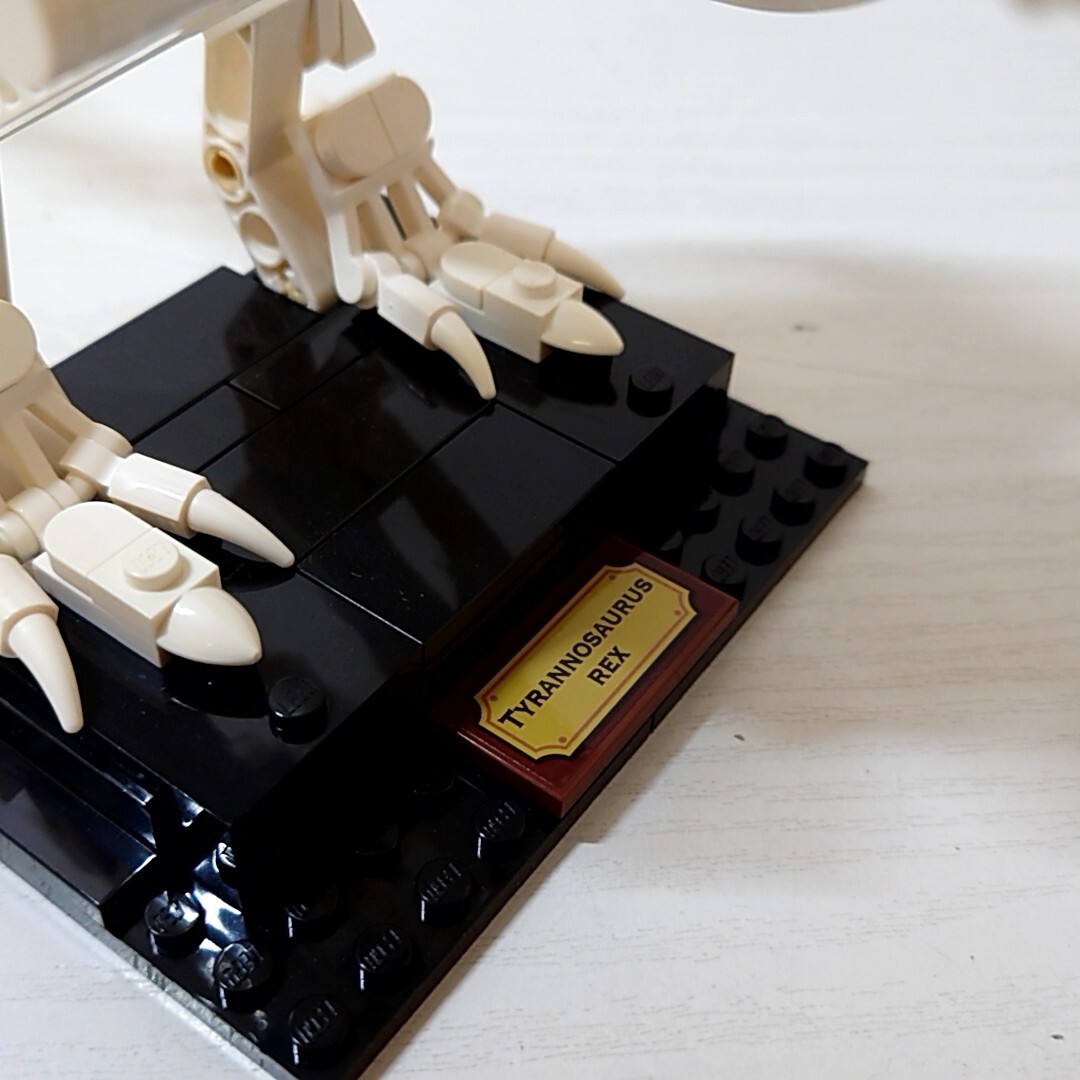オ312【60】1円～ LEGO レゴ アイデア 21320 恐竜の化石 ティラノサウルスレックス / クリエイター 31058 ダイナソー まとめセットの画像5