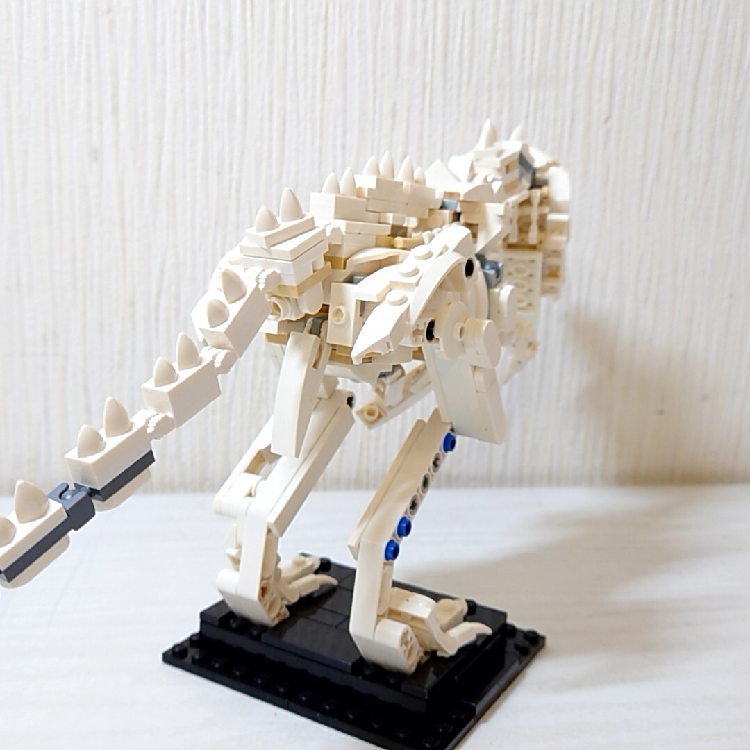 オ312【60】1円～ LEGO レゴ アイデア 21320 恐竜の化石 ティラノサウルスレックス / クリエイター 31058 ダイナソー まとめセットの画像4