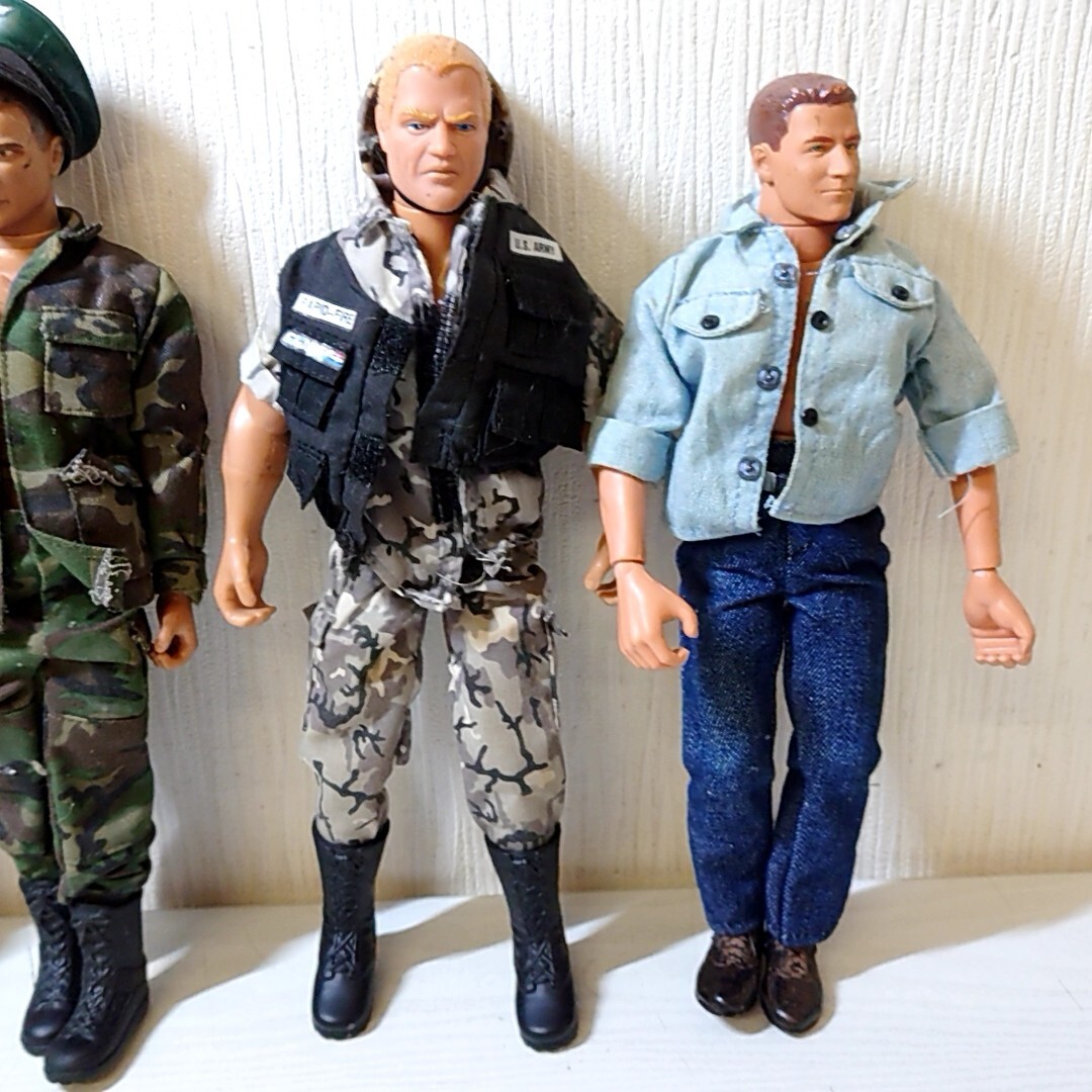 カ341【100】1円～ GI JOE G.I.ジョー ボート / ランボー / ターミネーター T-800 他 ミリタリー アクションフィギュア まとめセット_画像3