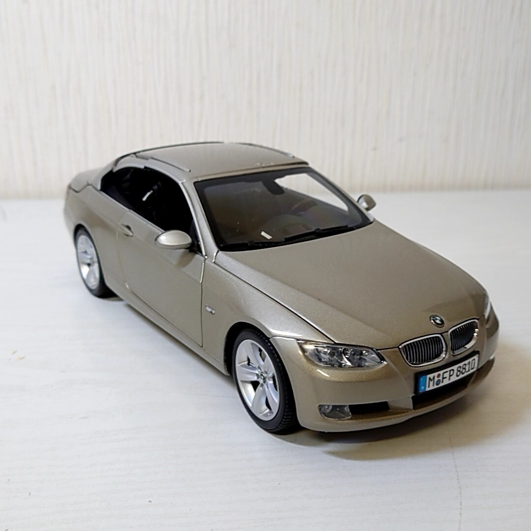 ケ30【80】1円～ 京商 1/18 ミニカー BMW 3シリーズ 3er カブリオレ Cabrio コンバーチブルの画像4