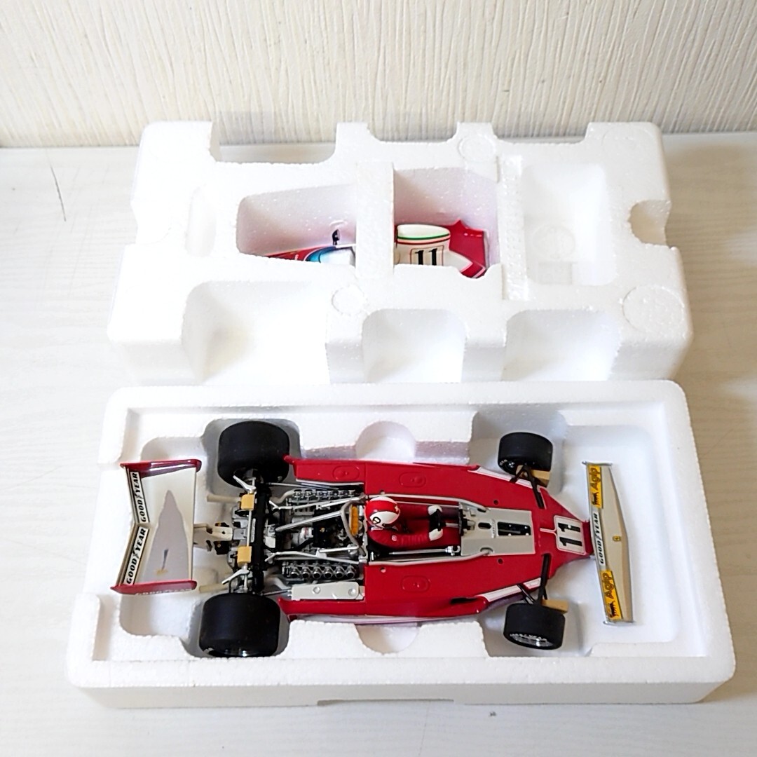 ケ21【80】1円～ ミニチャンプス MINICHAMPS 1/18 ミニカー 181 750011 Ferrari 312t C. Regazzoni 1975 F1の画像2