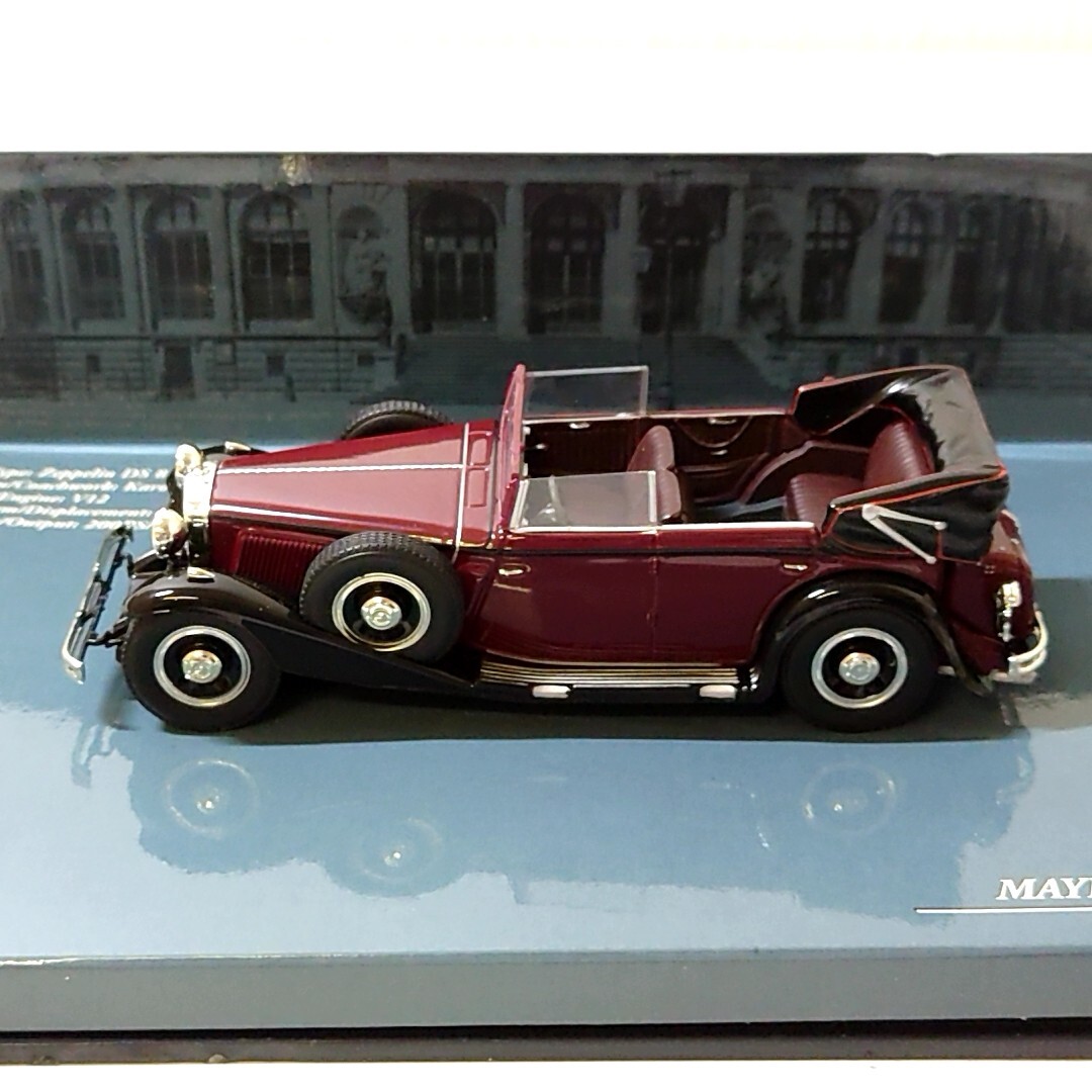 サ19【60】1円～ ミニチャンプス Minichamps 1/43 ミニカー Maybach Zeppelin DS 8 1929 マイバッハ ツェッペリンの画像2