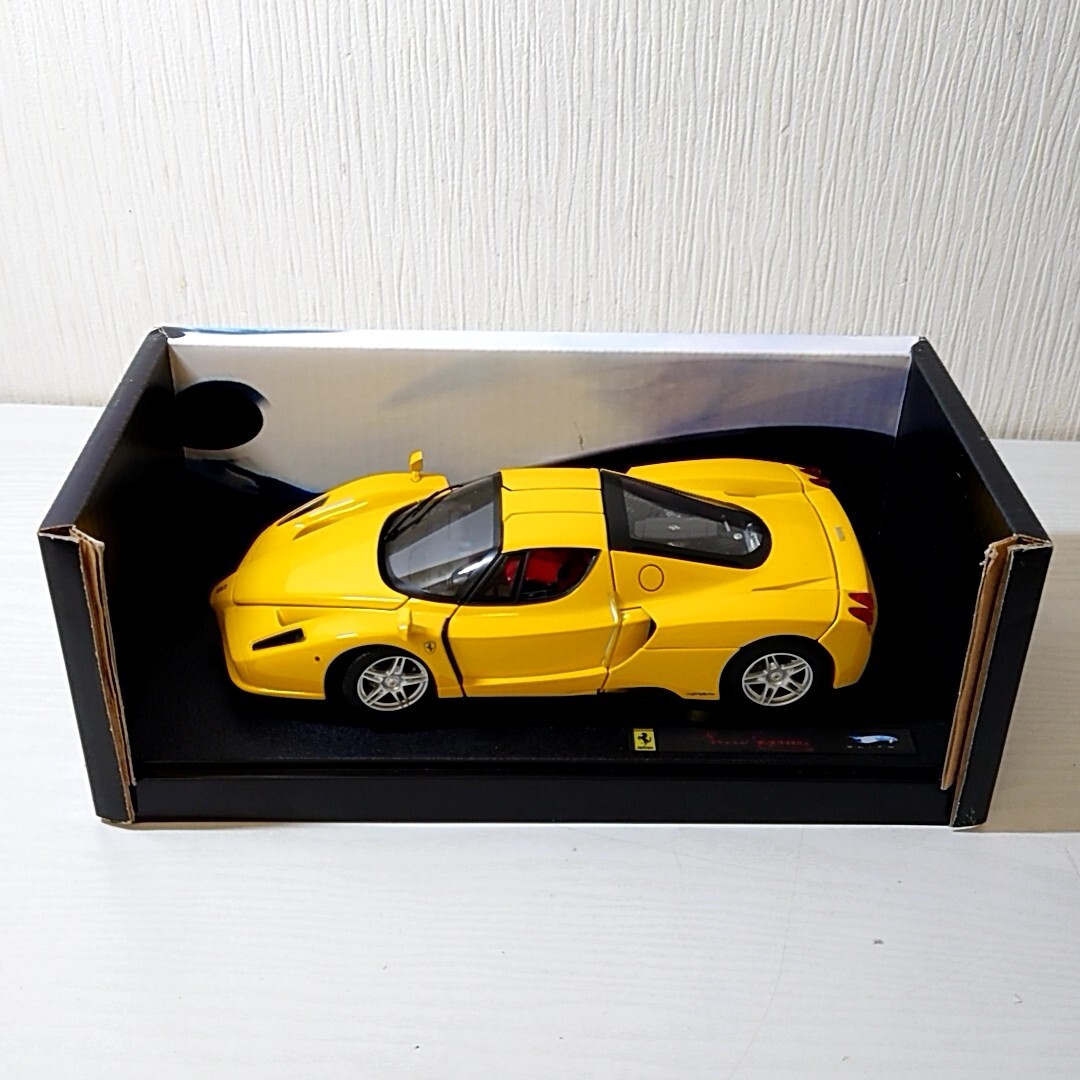 サ14【80】1円～ Hotwheels MATTEL ホットウィール 1/18 ミニカー リミテッドエディション フェラーリ エンツォ Ferrari Enzoの画像2