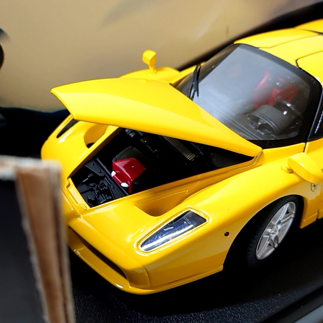 サ14【80】1円～ Hotwheels MATTEL ホットウィール 1/18 ミニカー リミテッドエディション フェラーリ エンツォ Ferrari Enzoの画像8