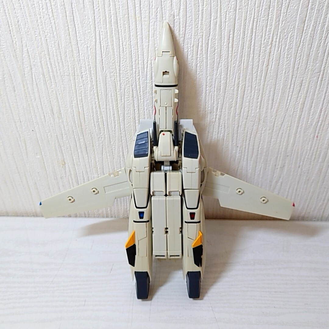 セ7【100】1円～ ヤマト 1/60 超時空要塞マクロス 愛・おぼえていますか 完全変形 VF-1S + スーパー＆ストライクパーツ ロイ フォッカー機の画像6