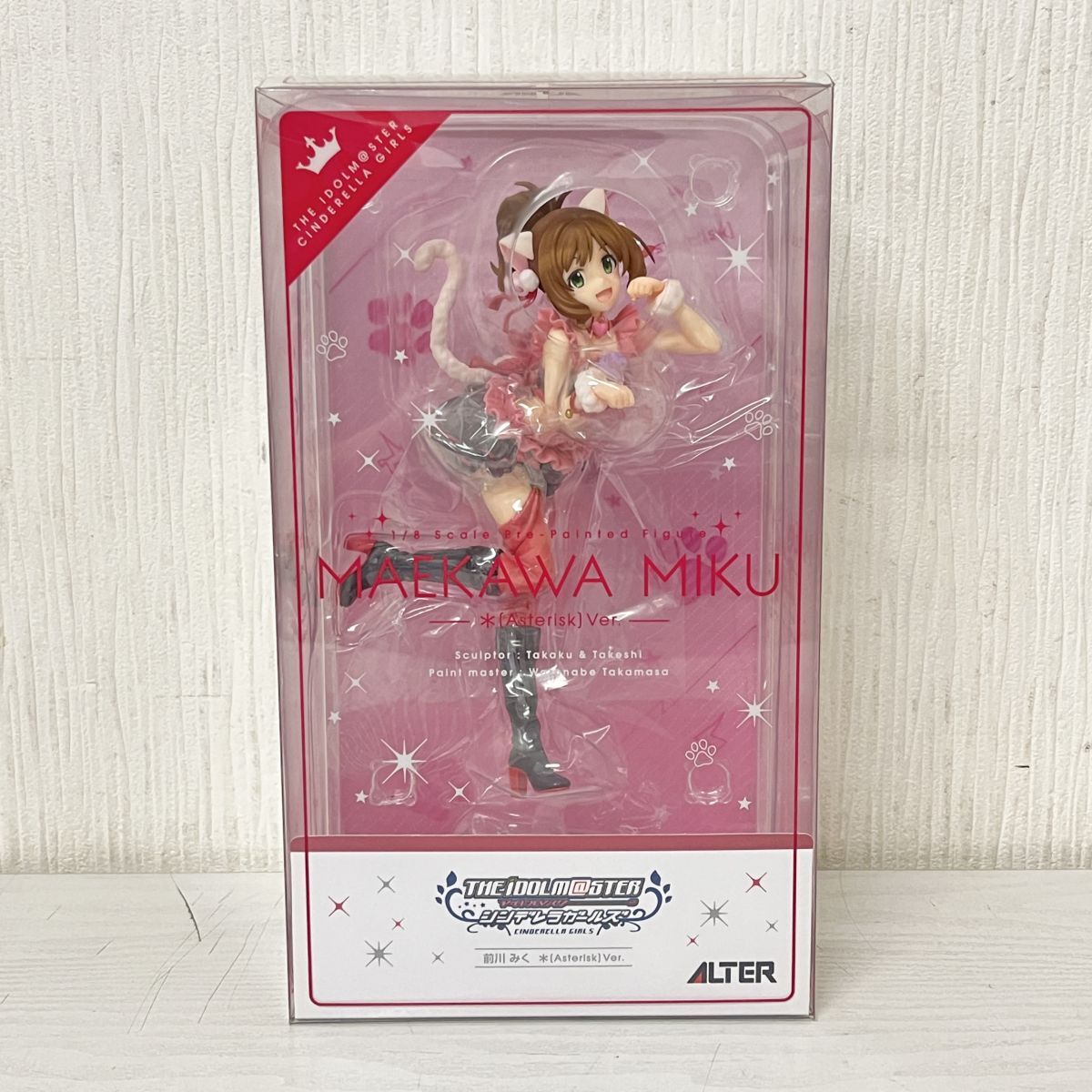 レク12【80】1円～アルター アイドルマスターシンデレラガールズ 1/8 前川みく ＊Asterisk ver. フィギュア_画像1