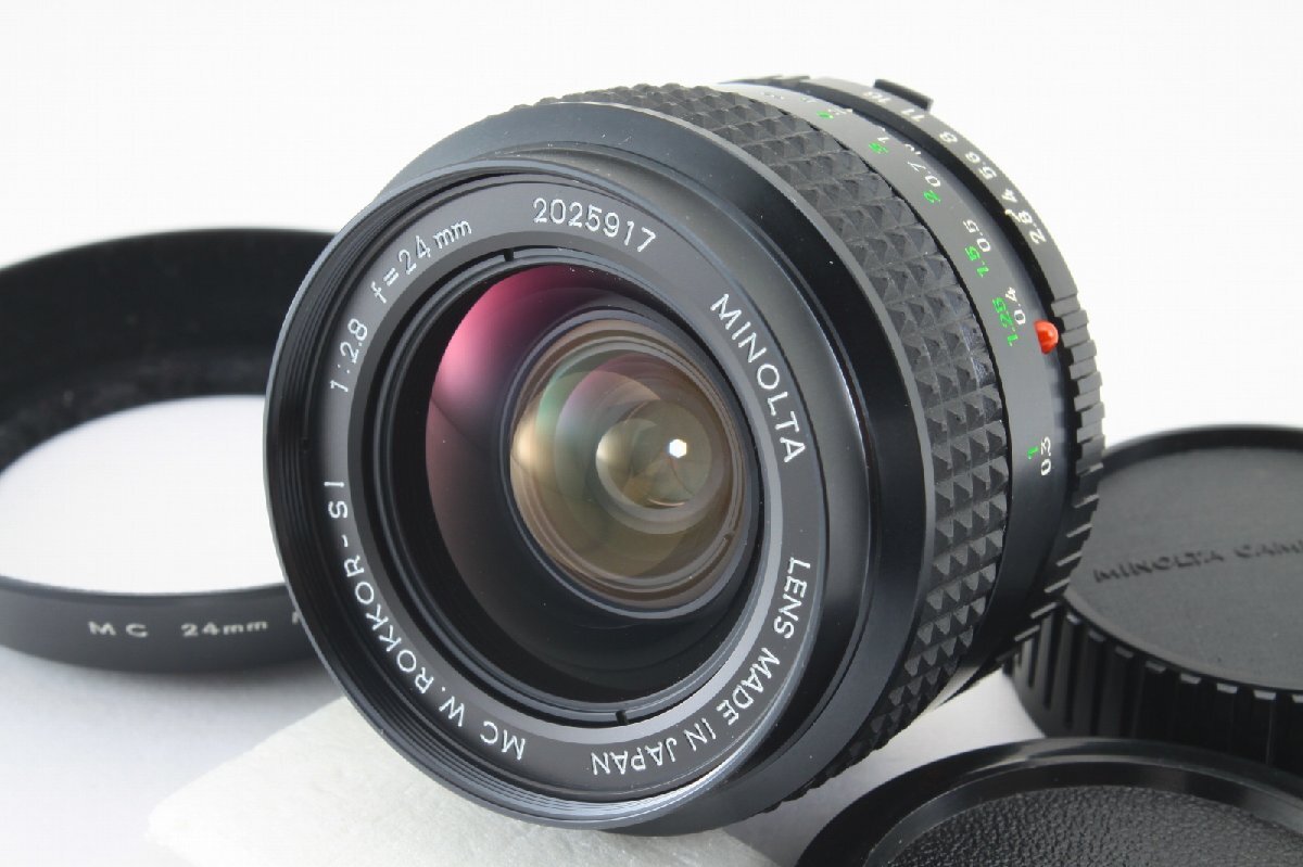 ミノルタ MINOLTA MC W.ROKKOR-SI 24mm F2.8