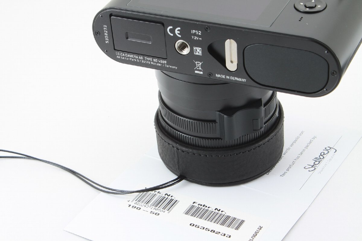 ◆新同品・元箱付き◆ライカ Leica Q2 19050 + 別売りQ2用 レンズフードの画像10