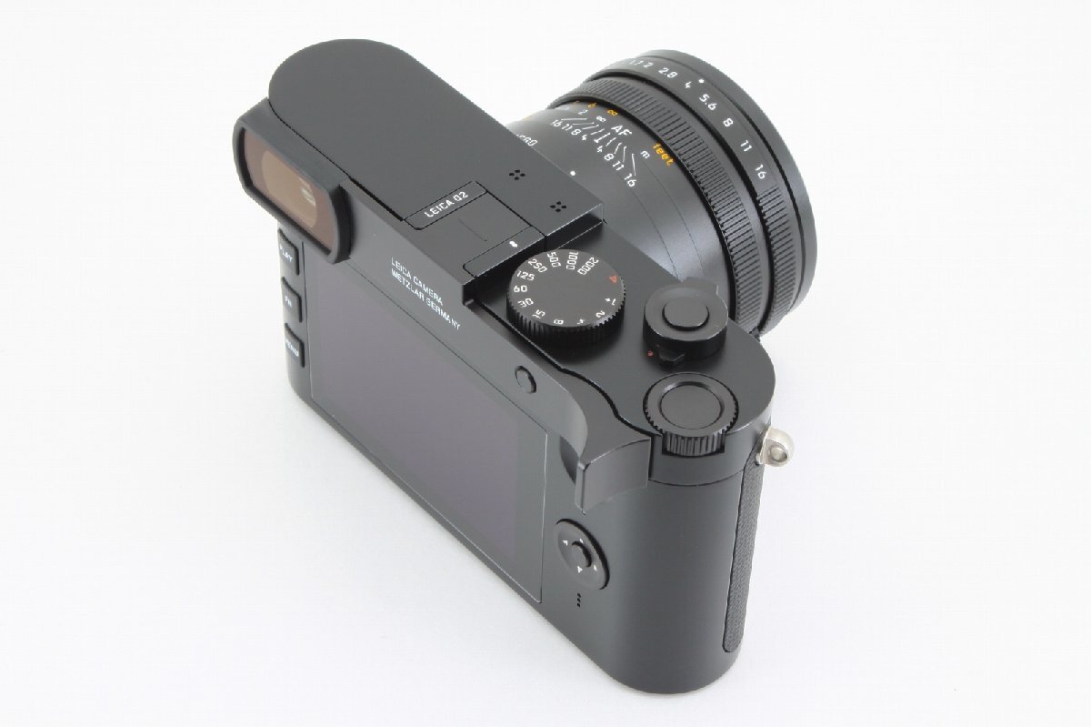 ◆新同品・元箱付き◆ライカ Leica Q2 19050 + 別売りQ2用 レンズフードの画像4