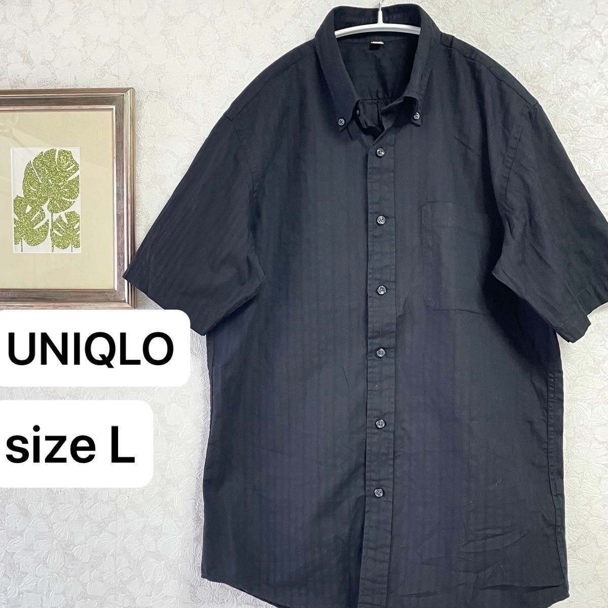 UNIQLO メンズ トップス 半袖シャツ size L