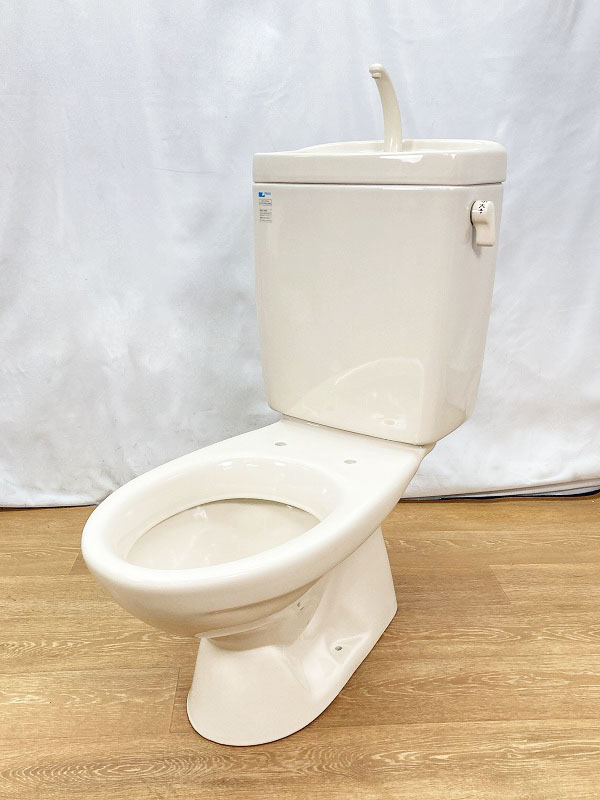 【美品】INAX (イナックス) トイレ 洋式便器 (床下排水) 「C-180S」 タンク「DT-3840」 一式セット #BU8(アイボリー) 直引き取り可☆ 36