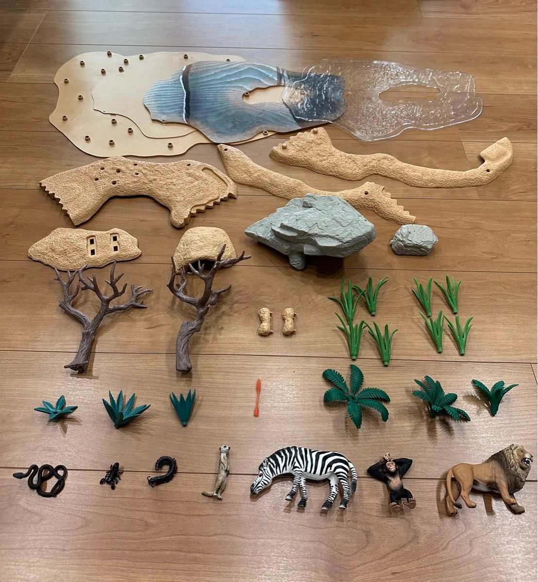 シュライヒ schleich 動物達の水飲み場セット wild life 42258 シュライヒ schleich 動物達の水飲み場セット wild life 42258