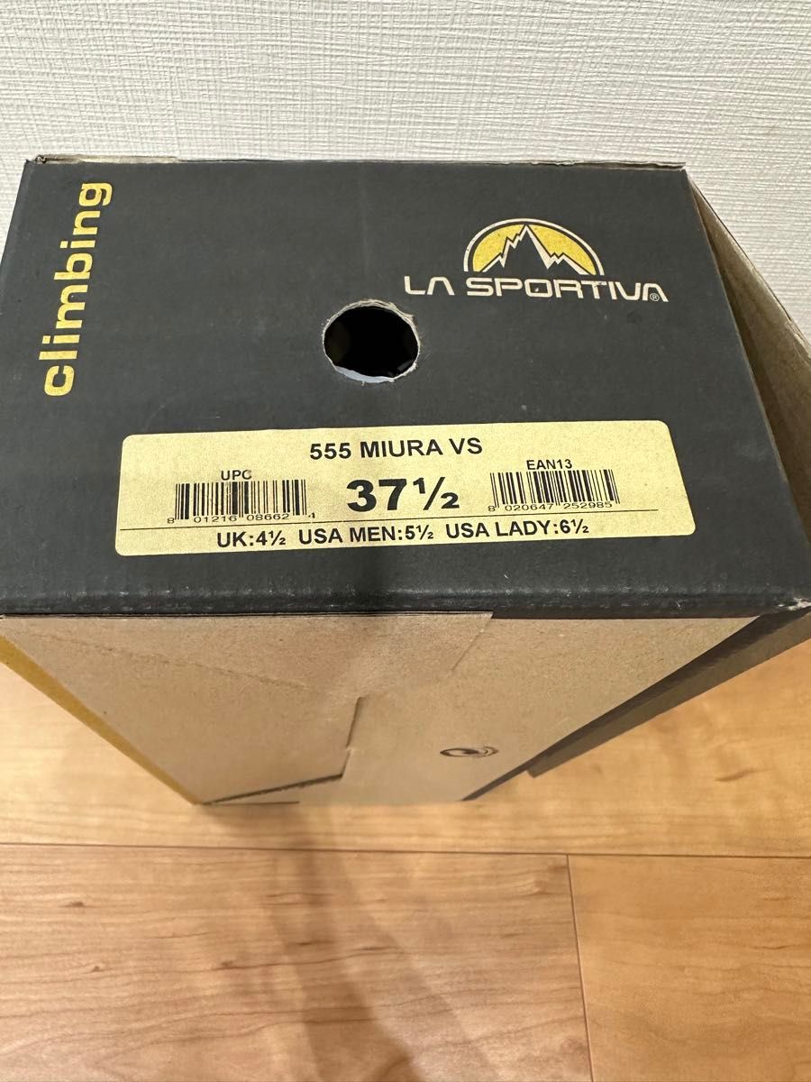 スポルティバ LA SPORTIVA Miura VS 555 EU37 1/2クライミングシューズ