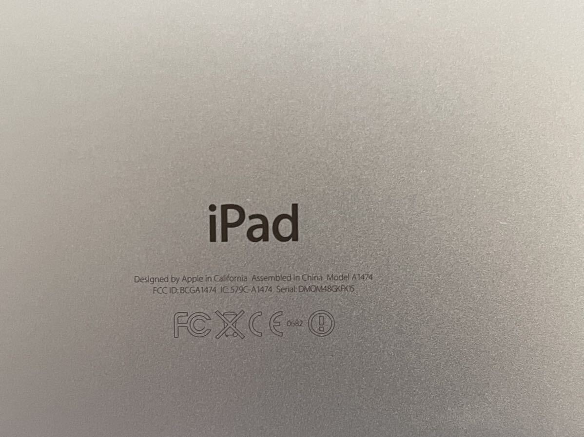 Apple iPad Air Wi-Fi (モデル: A1474)/ シルバー / 32GB / 本体のみ / ※画面表示に注意点有り(商品説明を必ずご確認ください)の画像8
