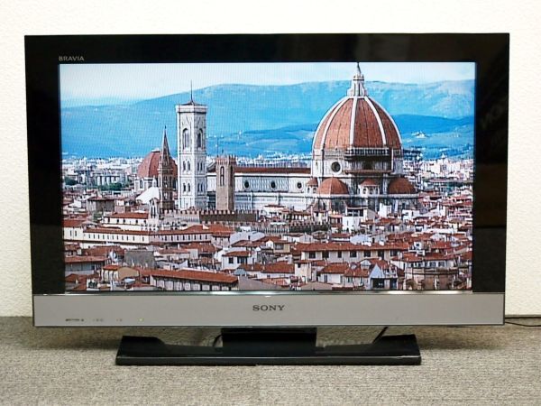 4■SONY ソニー ブラビア 26インチ 液晶テレビ KDL-26EX300 リモコン付属 動作確認済み ☆2011年製[E03]_画像1