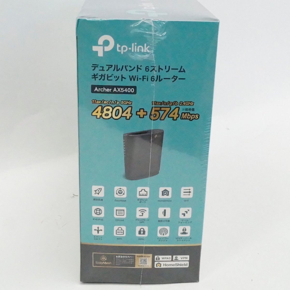 未使用 未開封 TP-Link Wi-Fi 6 ルーター Archer AX5400 4804+574Mbps 11axの画像4